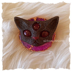 ALL SEEING KITTY PHONE HOLDER/GRIP